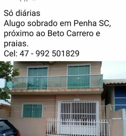 Sobrado Em Penha - Sc Villa Exterior photo